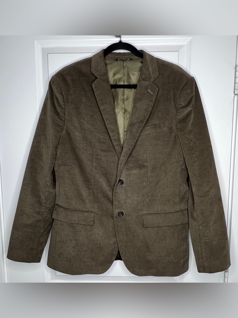 Banana Republic Tailored Fit Brown Corduroy Blazer